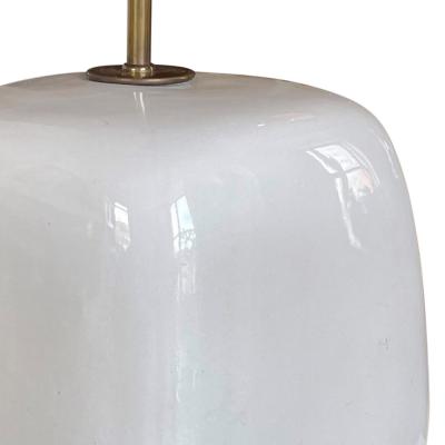  H gan s Mod Table Lamp in Gloss White by Hoganas
