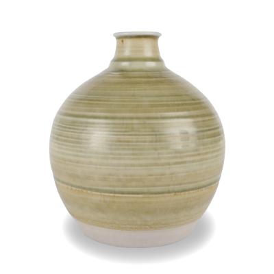  H gan s Vases in Bottle Green Glaze by John Andersson for H gan s