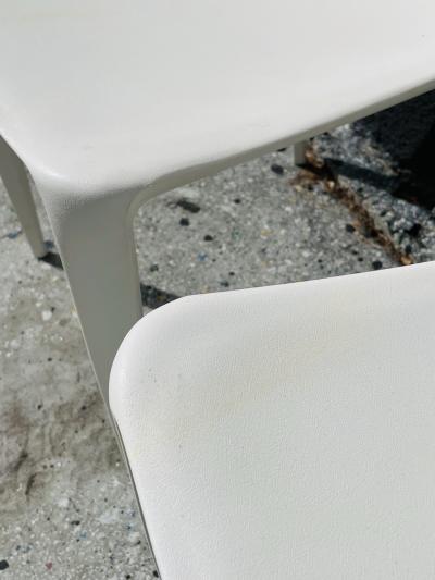 HELLER GALLERY Set of 4 Chairs by Mario Bellini for Heller