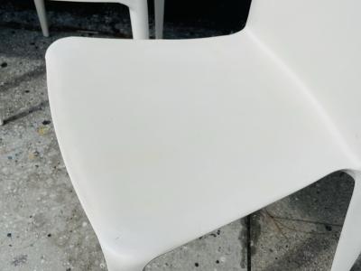  HELLER GALLERY Set of 4 Chairs by Mario Bellini for Heller