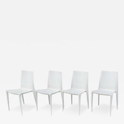  HELLER GALLERY Set of 4 Chairs by Mario Bellini for Heller