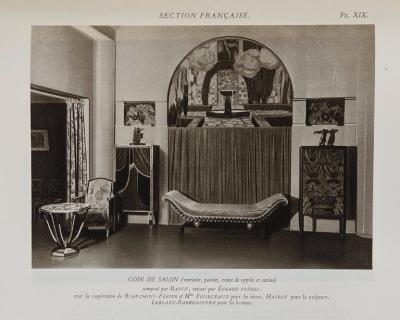  HENRI RAPIN Henri Rapin 1925 Paris Exposition model cabinet