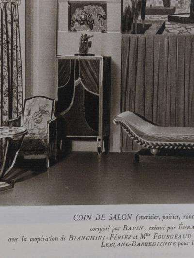  HENRI RAPIN Henri Rapin 1925 Paris Exposition model cabinet
