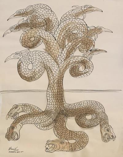  HENRY BERMUDEZ Mythological Tree 2021