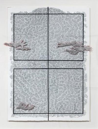  HENRY BERMUDEZ White Landscape Paisaje Blanco 2012