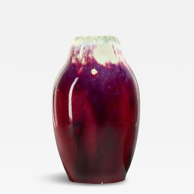  HERMANN SEGER Glazed Oxblood Vase by Hermann Seger for KPM