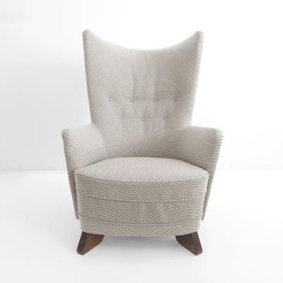  HIORT TUOTE PUUNVEISTO CARL GUSTAF HIORT AF ORN S 1940s ARMCHAIR FOR HIORT TUOTE PUUNVEISTO FINLAND