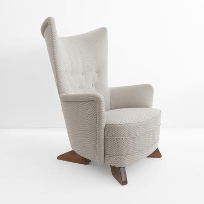 HIORT TUOTE PUUNVEISTO CARL GUSTAF HIORT AF ORN S 1940s ARMCHAIR FOR HIORT TUOTE PUUNVEISTO FINLAND