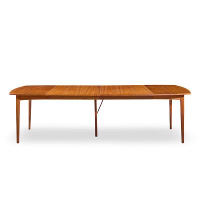  HW Klein H W Klein for Bramin M bler Danish Teak Expanding Dining Table with 2 Leaves