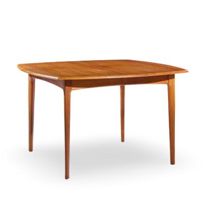  HW Klein H W Klein for Bramin M bler Danish Teak Expanding Dining Table with 2 Leaves