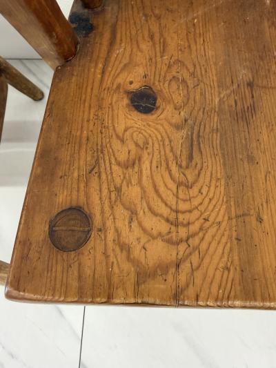  Habitant 1940s Habitant Bay City MI Knotty Pine Captain s Chairs Set of 6