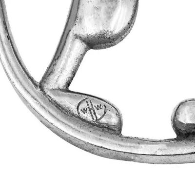  Hagenauer Wonderful Hagenauer Sculptural Golfer Hand Mirror