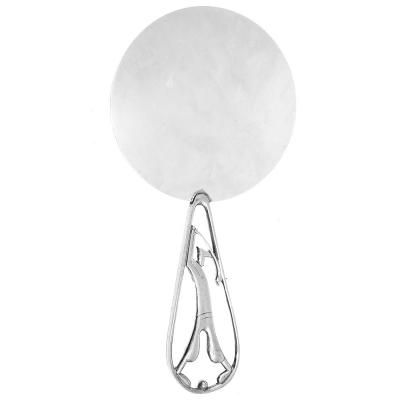  Hagenauer Wonderful Hagenauer Sculptural Golfer Hand Mirror