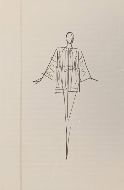  Halston Sketch Drawing