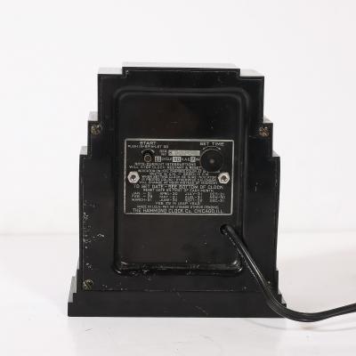  Hammond Art Deco Skyscraper Style Hammond Bakelite Electric Clock w Day Date Function