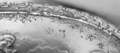  Hanau Antique German Hanau Rococo Silver Box