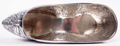  Hanau Antique German Hanau Rococo Silver Lady s Shoe Ornament