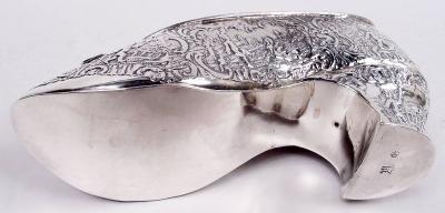  Hanau Antique German Hanau Rococo Silver Lady s Shoe Ornament