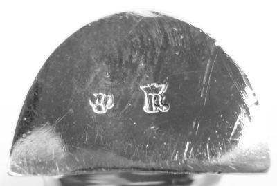  Hanau Antique German Hanau Rococo Silver Lady s Shoe Ornament