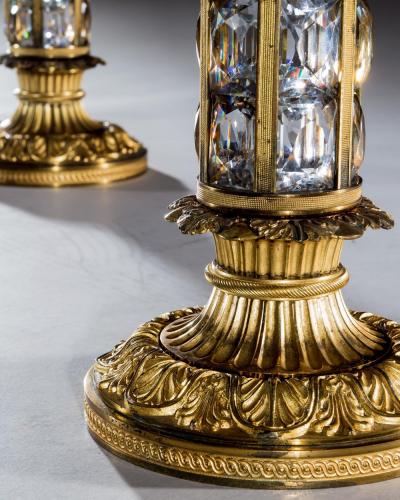  Hancock Rixon A FINE PAIR OF REGENCY CANDELABRA BY HANCOCK AND RIXION