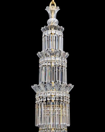  Hancock Rixon A LARGE TWELVE LIGHT REGENCY CHANDELIER ATTRIBUTED TO HANCOCK RIXON