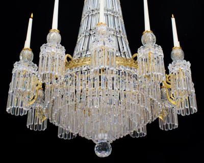 Hancock Rixon A LARGE TWELVE LIGHT REGENCY CHANDELIER ATTRIBUTED TO HANCOCK RIXON