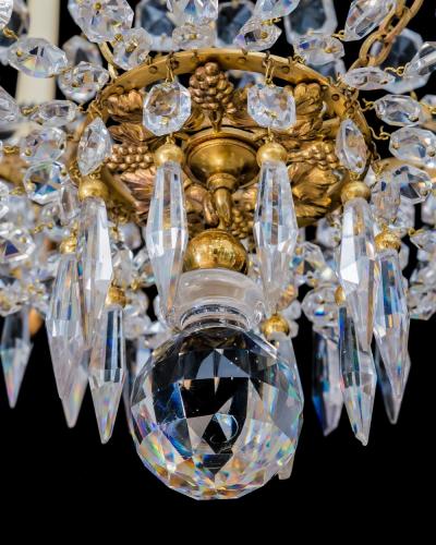  Hancock Rixon A SMALL REGENCY CHANDELIER BY HANCOCK RIXON