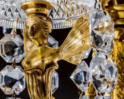  Hancock Rixon AN EXCEPTIONAL PAIR OF REGENCY CANDELABRA BY HANCOCK RIXON