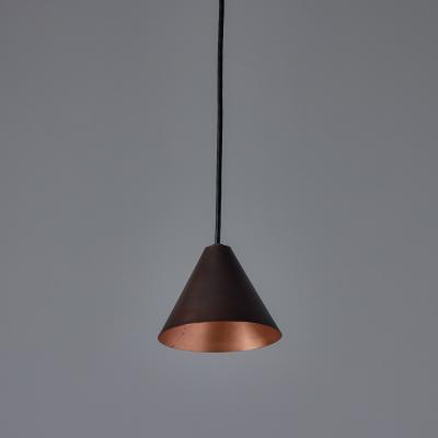  Hans Agne Jakobsson Hans Agne Jakobsson Dark Brown Patinated Mini Tratten Pendant