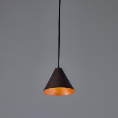  Hans Agne Jakobsson Hans Agne Jakobsson Dark Brown Patinated Mini Tratten Pendant