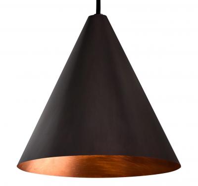  Hans Agne Jakobsson Hans Agne Jakobsson Dark Brown Patinated Tratten Pendant