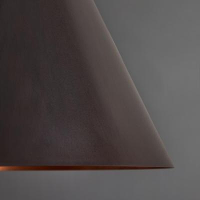  Hans Agne Jakobsson Hans Agne Jakobsson Dark Brown Patinated Tratten Pendant