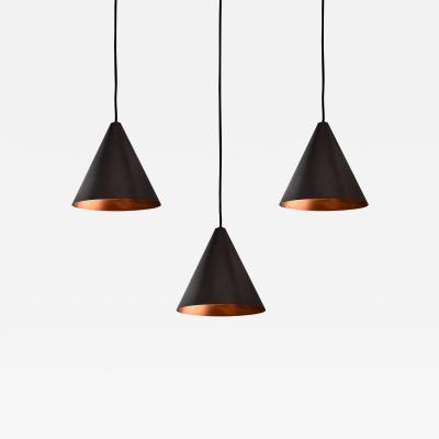  Hans Agne Jakobsson Hans Agne Jakobsson Dark Brown Patinated Tratten Pendant