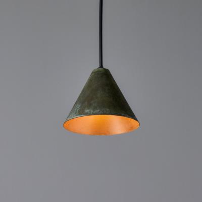  Hans Agne Jakobsson Hans Agne Jakobsson Darkly Patinated Mini Tratten Outdoor Pendant