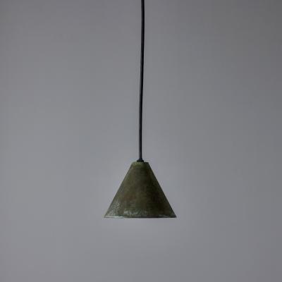  Hans Agne Jakobsson Hans Agne Jakobsson Darkly Patinated Mini Tratten Outdoor Pendant