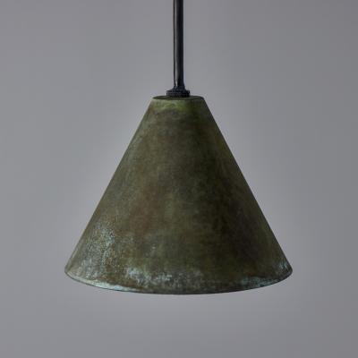  Hans Agne Jakobsson Hans Agne Jakobsson Darkly Patinated Mini Tratten Pendant