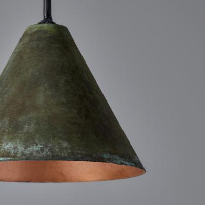  Hans Agne Jakobsson Hans Agne Jakobsson Darkly Patinated Mini Tratten Pendant