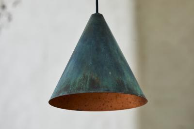  Hans Agne Jakobsson Hans Agne Jakobsson Darkly Patinated Tratten Outdoor Pendant