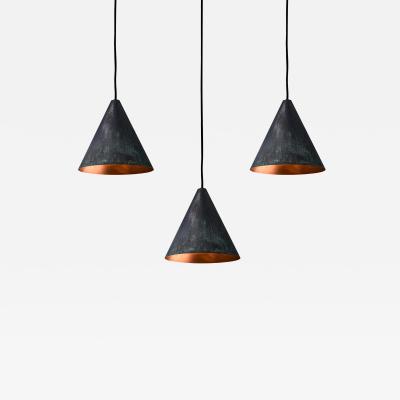  Hans Agne Jakobsson Hans Agne Jakobsson Darkly Patinated Tratten Outdoor Pendant