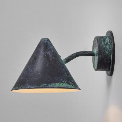  Hans Agne Jakobsson Hans Agne Jakobsson Mini Tratten Darkly Patinated Outdoor Sconce
