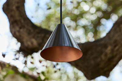  Hans Agne Jakobsson Hans Agne Jakobsson Mini Tratten Outdoor Pendant in Bronze