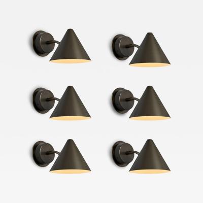  Hans Agne Jakobsson Hans Agne Jakobsson Mini Tratten Outdoor Sconce in Painted Bronze