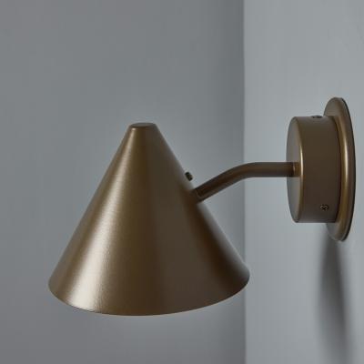  Hans Agne Jakobsson Hans Agne Jakobsson Mini Tratten Outdoor Sconce in Painted Brown