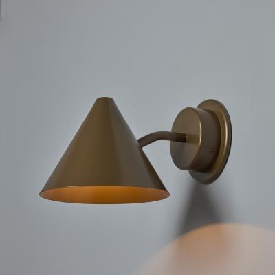  Hans Agne Jakobsson Hans Agne Jakobsson Mini Tratten Outdoor Sconce in Painted Brown