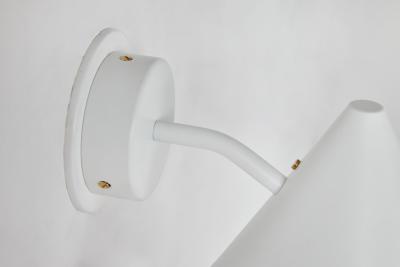  Hans Agne Jakobsson Hans Agne Jakobsson Mini Tratten Outdoor Sconce in White