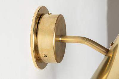  Hans Agne Jakobsson Hans Agne Jakobsson Mini Tratten Polished Brass Outdoor Sconce