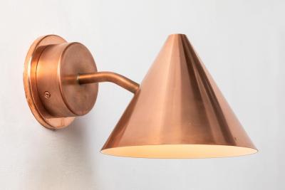  Hans Agne Jakobsson Hans Agne Jakobsson Mini Tratten Polished Copper Outdoor Sconce