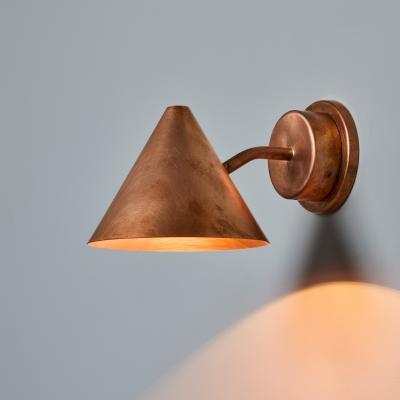  Hans Agne Jakobsson Hans Agne Jakobsson Mini Tratten Raw Copper Outdoor Sconce