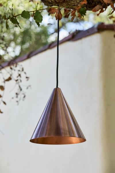 Hans Agne Jakobsson Hans Agne Jakobsson Polished Copper Tratten Outdoor Pendant