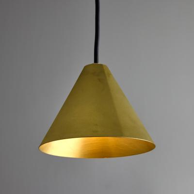  Hans Agne Jakobsson Hans Agne Jakobsson Raw Brass Mini Tratten Outdoor Pendant